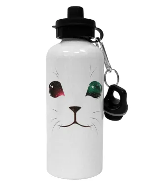 Adorable Space Cat Aluminum 600ml Water Bottle by TooLoud