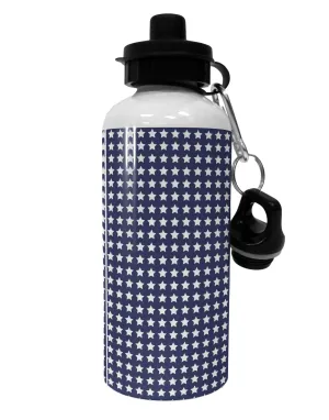 Americana Stars Pattern Aluminum 600ml Water Bottle All Over Print