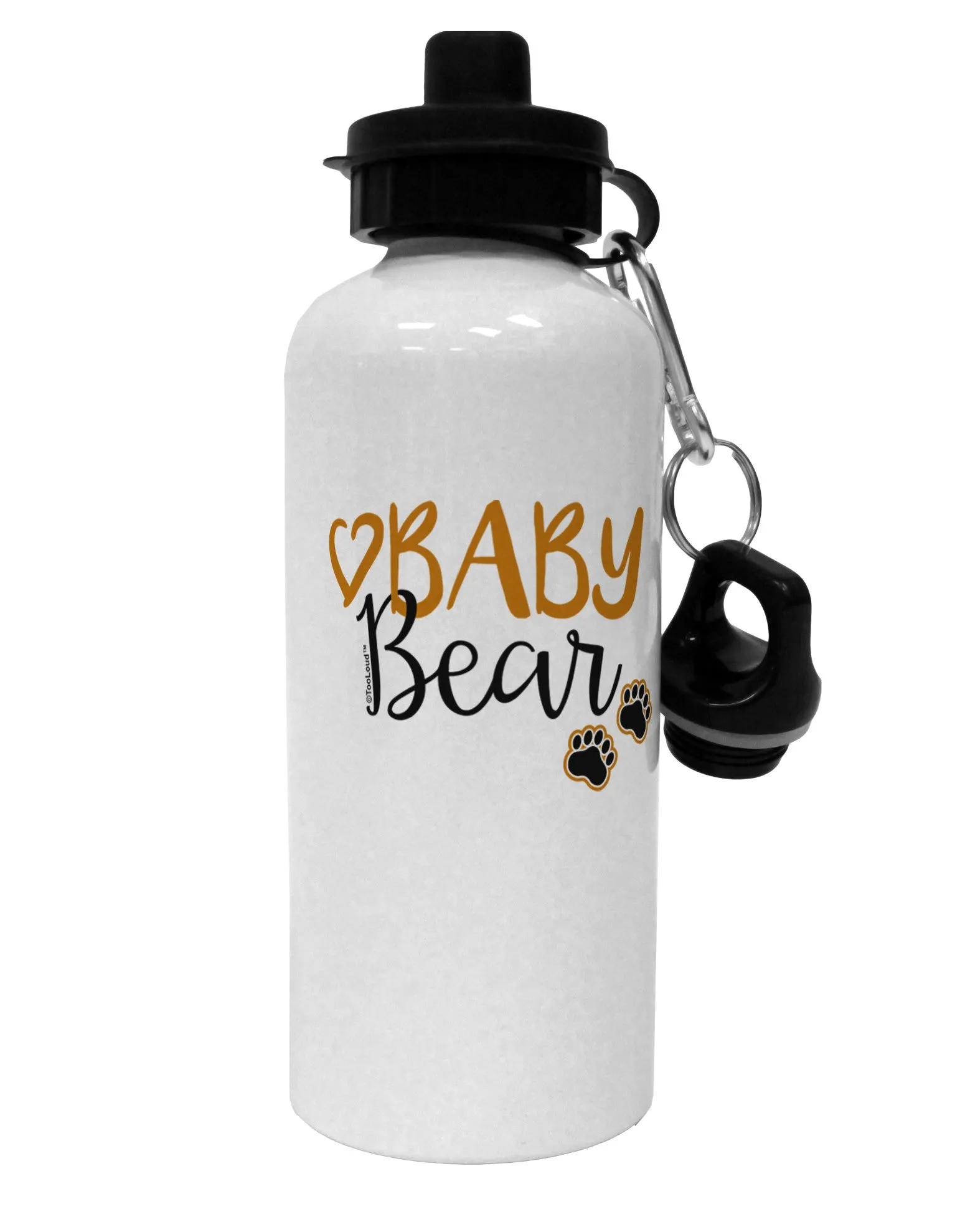 Baby Bear Paws Aluminum 600ml Water Bottle