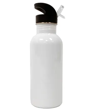 Battering RAM Aluminum 600ml Water Bottle by TooLoud