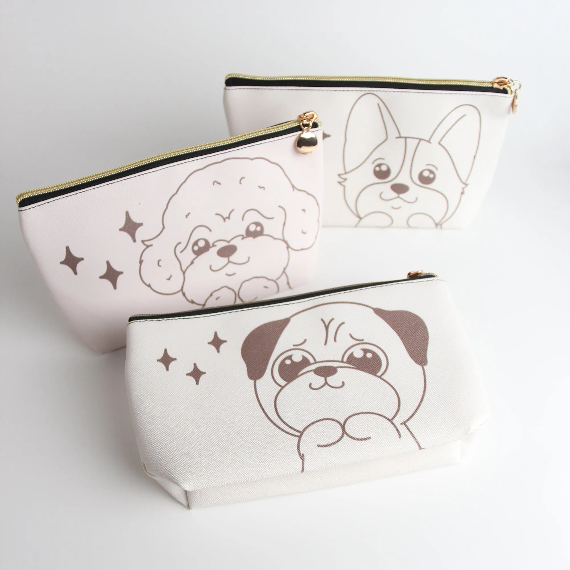 Chihuahua Travel Makeup Pouch – Chic & Functional Cosmetic Organizer