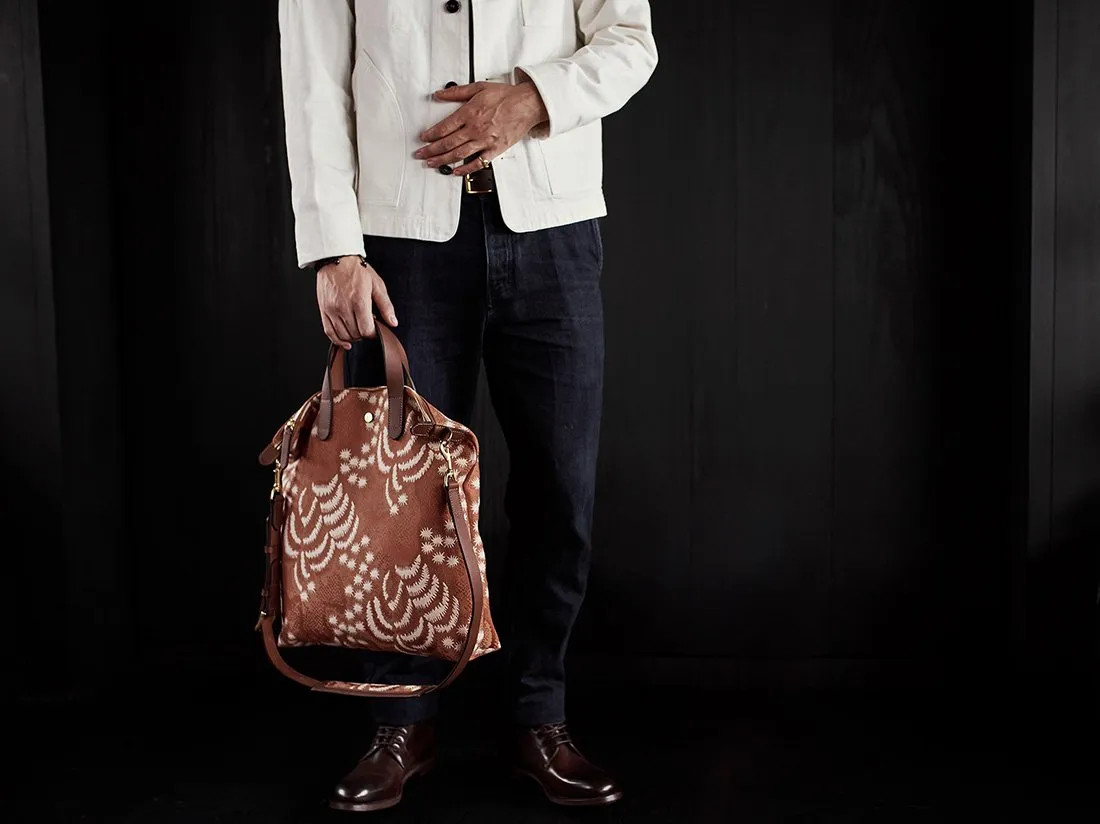 Envy Hold - Shopper Army/Dark Brown