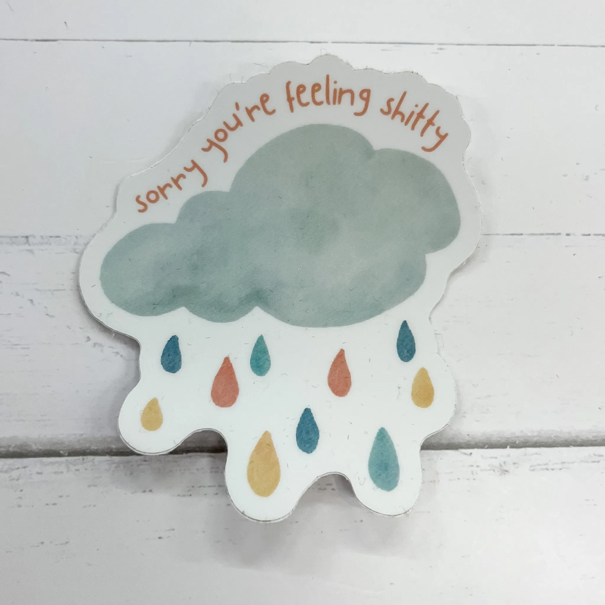 Sorry You're Feeling Shitty Sticker