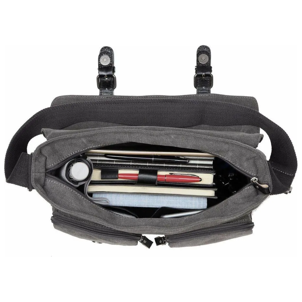 Troop London - Classic - Canvas Messenger Bag - 5 Colours