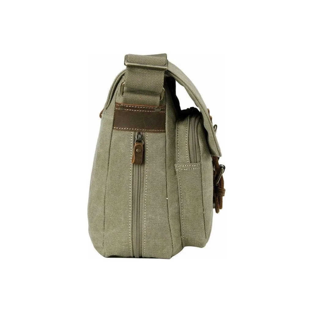 Troop London - Classic - Canvas Messenger Bag - 5 Colours