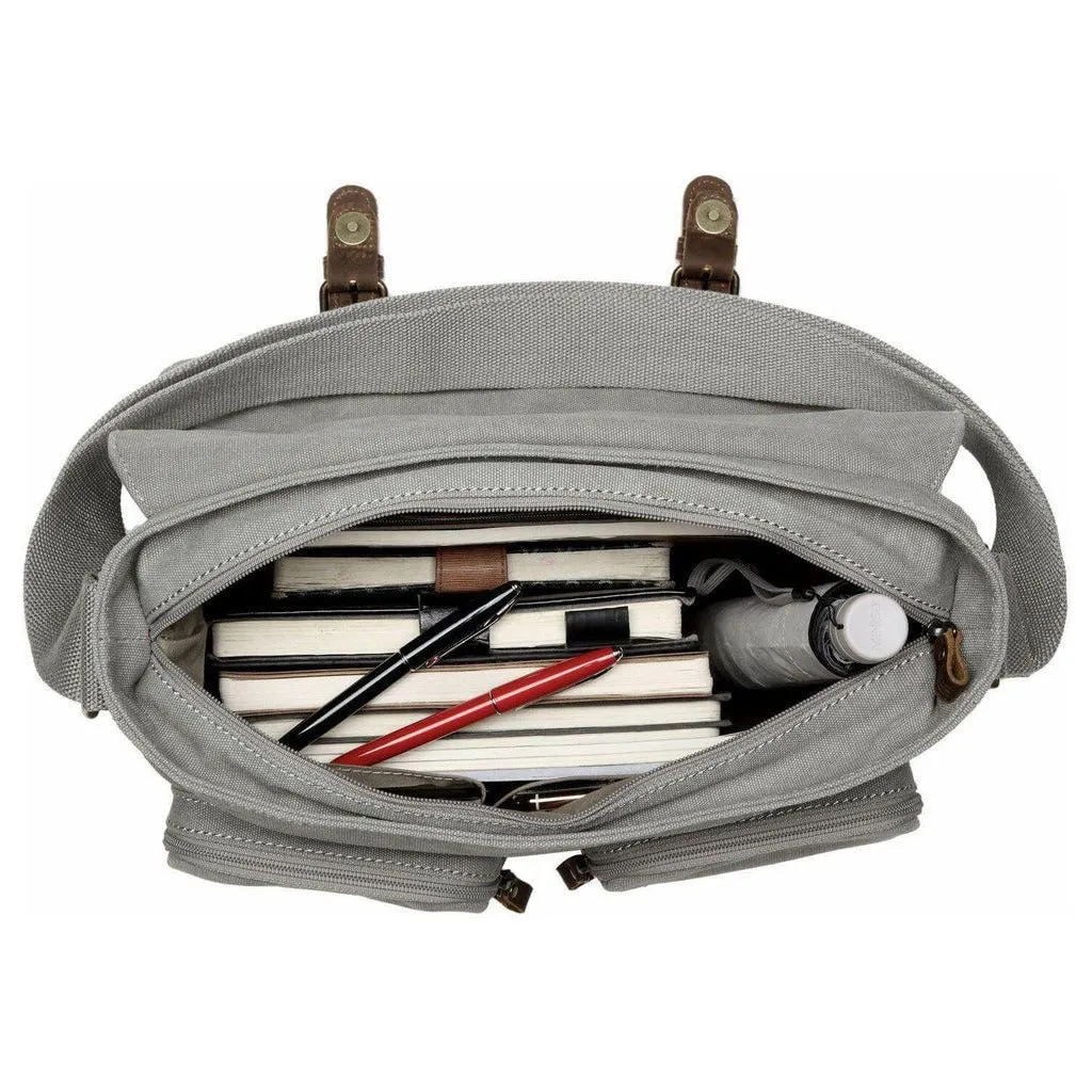 Troop London - Classic - Canvas Messenger Bag - 5 Colours
