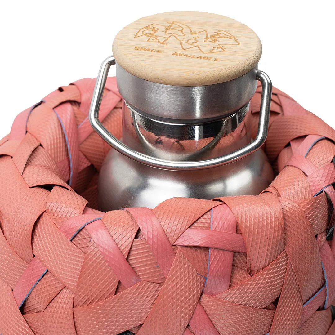 WATER BOTTLE HOLDER SET NATURAL MIX