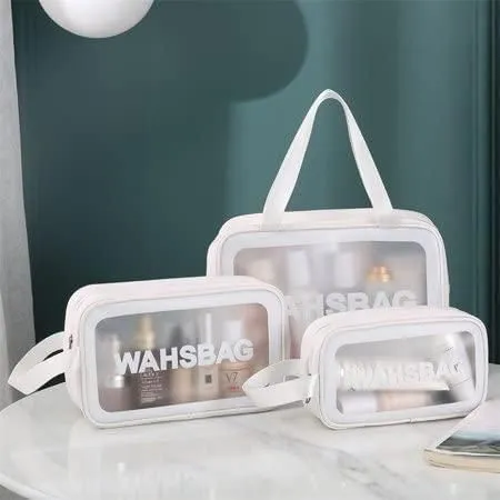 Waterproof Toiletry Travel Bags – Combo of 3 Multipurpose Organizers