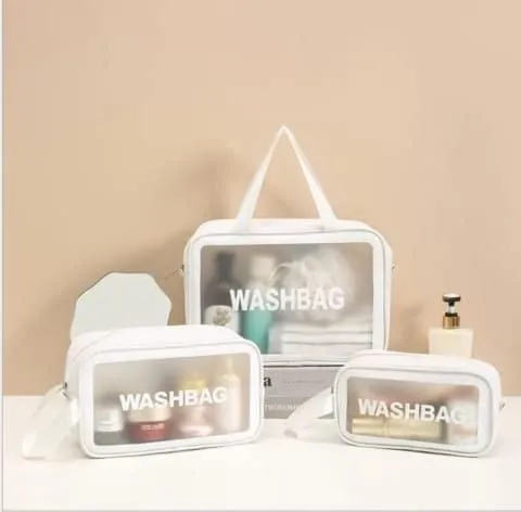 Waterproof Toiletry Travel Bags – Combo of 3 Multipurpose Organizers